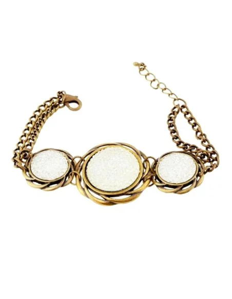 Ladies'Bracelet Cristian Lay 437080 White Steel Golden (19 cm) | Tienda24 Tienda24.eu