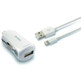 Cargador USB para Coche + Cable Lightning MFi KSIX Apple-compatible 2.4 A de KSIX, Cargadores - Ref: S1901694, Precio: 10,96 ...