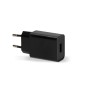 Wall Charger + USB A to USB C Cable KSIX USB Black by KSIX, Chargers - Ref: S1902381, Price: 13,64 €, Discount: %