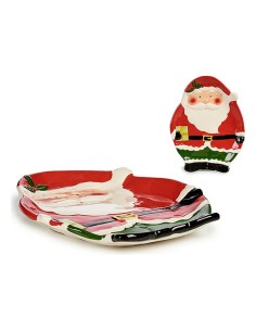 Centrotavola Babbo Natale Rosso Ceramica da Krist+, Natale - Ref: S3611725, Precio: €5.95, Descuento: %