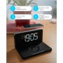 Alarm Clock with Wireless Charger KSIX Qi Black by KSIX, Chargers - Ref: S1902402, Price: 29,75 €, Discount: %