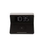 Reloj Despertador con Cargador Inalámbrico KSIX Qi Negro de KSIX, Cargadores - Ref: S1902402, Precio: 29,75 €, Descuento: %