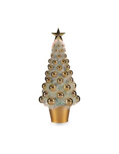 Albero di Natale Iridescente Dorato Plastica 16 x 37,5 x 16 cm polipropilene da Krist+, Natale - Ref: S3611798, Precio: €5.99...