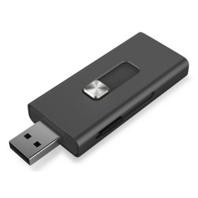 Lecteur de Cartes KSIX Micro SD Noir de KSIX, Lecteurs de carte mémoire externes - Réf : S1902577, Prix : 9,98 €, Remise : %