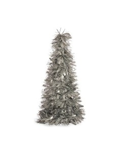 Sapin de Noël Blanc Doré Plastique Foam Ananas 19 x 19 x 48,5 cm | Tienda24 Tienda24.eu