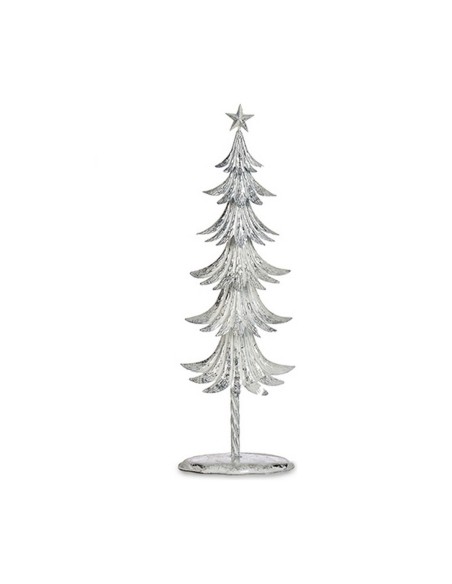 Sapin de Noël 20 x 58 x 13 cm Métal Blanc | Tienda24 Tienda24.eu