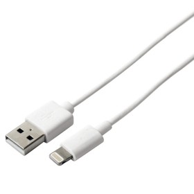 USB auf Lightning Verbindungskabel KSIX Apple-compatible Weiß von KSIX, Ladegeräte - Ref: S1902983, Preis: 0,00 €, Rabatt: %