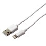 Cable USB a Lightning KSIX Apple-compatible Blanco de KSIX, Cargadores - Ref: S1902983, Precio: 0,00 €, Descuento: %