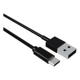 USB A to USB C Cable Contact (1 m) Black by Contact, Chargers - Ref: S1903701, Price: 7,38 €, Discount: %