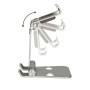 Soporte para Móviles KSIX Swivel Plateado de KSIX, Soportes - Ref: S1904525, Precio: 9,24 €, Descuento: %