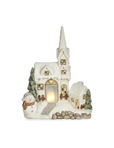 Weihnachtsbaum Polyester Granatrot Holz 9,5 x 32 x 13 cm (12 Stück) | Tienda24 Tienda24.eu