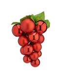 Christmas Bauble Grapes Small Red Plastic 14 x 14 x 25 cm | Tienda24 Tienda24.eu