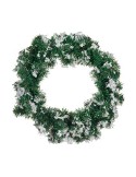 Ghirlanda di Natale Fiocchi di neve Bianco Verde da Krist+, Natale - Ref: S3612785, Precio: €8.41, Descuento: %