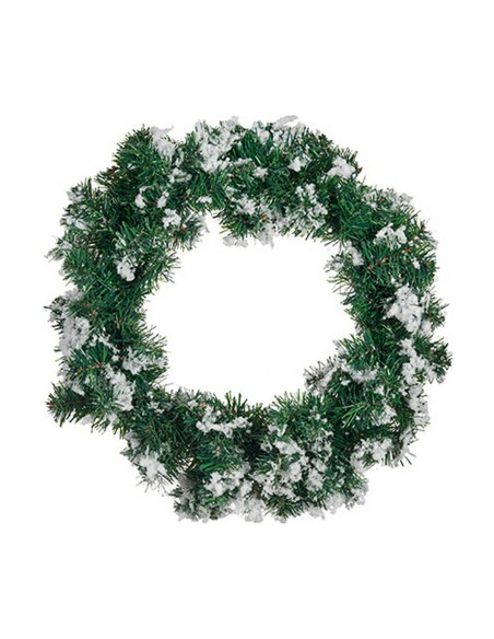 Ghirlanda di Natale Fiocchi di neve Bianco Verde da Krist+, Natale - Ref: S3612785, Precio: €8.41, Descuento: %