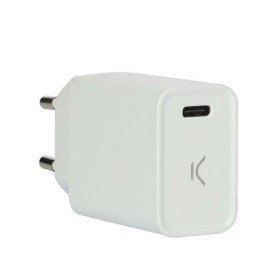 Cargador USB KSIX Blanco de KSIX, Cargadores - Ref: S1905408, Precio: 6,51 €, Descuento: %