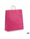 Bolsa de Papel Rosa 16 x 57,5 x 46 cm (25 Unidades) | Tienda24 Tienda24.eu