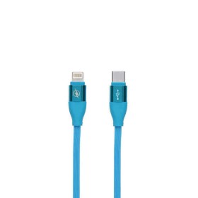 Data / Charger Cable with USB Contact LIGHTING Type C Blue (1,5 m) by Contact, Data Cables - Ref: S1905523, Price: 7,43 €, Di...