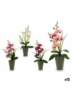 Pianta Decorativa Orchidea Plastica 8 x 35 x 14 cm (12 Unità) da Ibergarden, Piante artificiali - Ref: S3614887, Precio: €36....