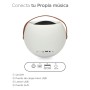 Altavoz Bluetooth com Candeeiro LED KSIX Bubble Branco 5 W Portátil | Tienda24 - Global Online Shop Tienda24.eu