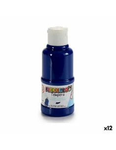 Gouache La Pajarita L-11 6 Pièces Azul Océano Satiné Scolaire | Tienda24 Tienda24.eu