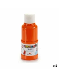 Témperas Blanco (120 ml) (12 Unidades) | Tienda24 Tienda24.eu