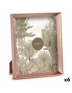 Fotorahmen Romimex Stein Messing Marmor Holz MDF 5 x 20 x 15 cm | Tienda24 Tienda24.eu