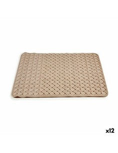 Badematte Grau 60 x 40 x 2 cm (12 Stück) | Tienda24 Tienda24.eu