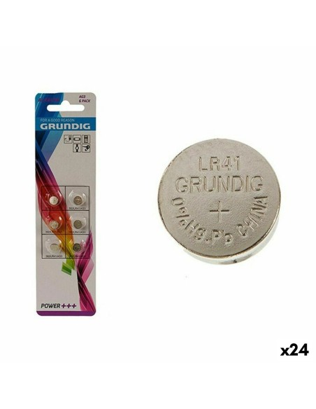 Pilhas de Botão Alcalinas Grundig LR41 AG3 (24 Unidades) | Tienda24 Tienda24.eu