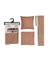 Cushion cover Brown (45 x 0,5 x 45 cm) (12 Units) | Tienda24 Tienda24.eu