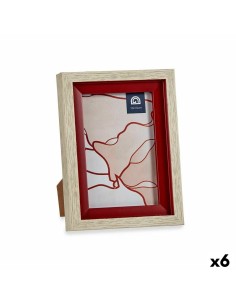 Fotorahmen Romimex Beige Harz 2 x 18 x 13 cm | Tienda24 Tienda24.eu