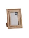 Photo frame Crystal Wood Brown Bronze Plastic (16,5 x 2 x 21 cm) (6 Units) | Tienda24 Tienda24.eu