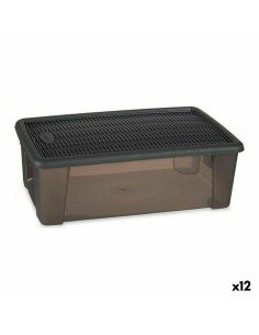 Chest DKD Home Decor Grey Metal (2 pcs) | Tienda24 Tienda24.eu