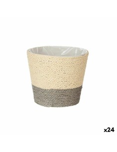 Planter Romimex Brown Metal 38 x 44 x 38 cm | Tienda24 Tienda24.eu