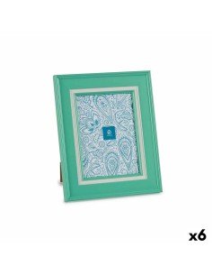 Cadre photo Romimex Blanc Bois de manguier Bois MDF 2 x 25 x 20 cm | Tienda24 Tienda24.eu