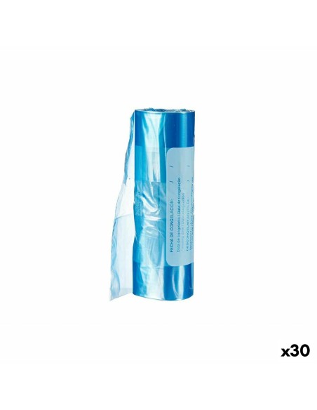 Saco para congelador 22 x 35 cm Azul Polietileno 30 Unidades | Tienda24 Tienda24.eu