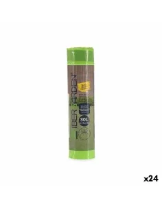 Sacchetti per la Spazzatura Polietilene Verde 24 Unità (30 L) da Ibergarden, Sacchi grandi spazzatura - Ref: S3618655, Precio...