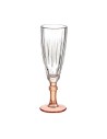 Champagne glass Exotic Crystal Salmon 6 Units (170 ml) | Tienda24 Tienda24.eu