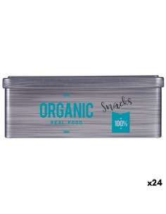 Boîte à lunch hermétique Masterpro Foodies polypropylène Carré 1 L 17,6 x 10,8 x 10 cm Blanc Transparent | Tienda24 Tienda24.eu