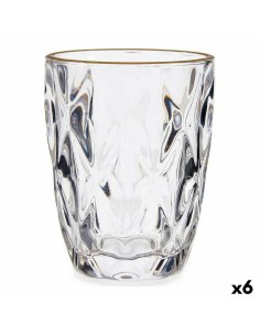 Bicchiere Dorato Trasparente Vetro (270 ml) (6 Unità) da Vivalto, Tumbler - Ref: S3619020, Precio: 13,29 €, Descuento: %