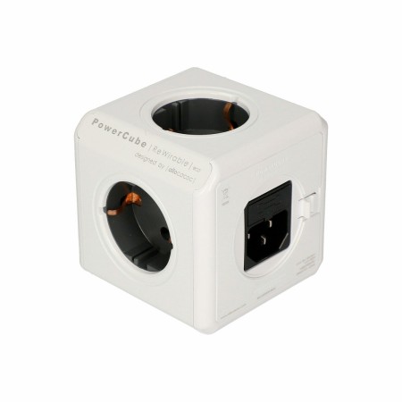 Adattatore a Spina Universale da Viaggio Allocacoc PowerCube Bianco di Allocacoc, Caricabatterie - Rif: S1906413, Prezzo: 13,...