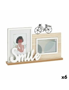 Fotorahmen Romimex Braun Holz Harz 15 x 20 x 2 cm | Tienda24 Tienda24.eu