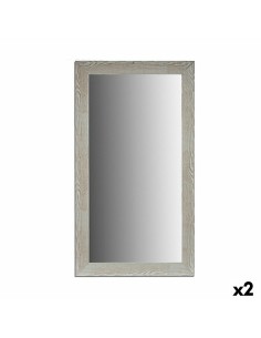 Espejo de pared Alexandra House Living Ratán Fibra natural 2 x 54 x 54 cm Redondo | Tienda24 Tienda24.eu