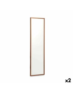 Espejo de pared 108 x 3,5 x 108 cm Cristal Dorado Madera | Tienda24 Tienda24.eu