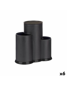 Colgador para tazas Negro Hierro 16 x 7 x 28,5 cm (8 Unidades) | Tienda24 Tienda24.eu