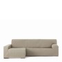 Funda para chaise longue de brazo largo izquierdo Eysa TROYA Marrón Glacé Marrón claro 170 x 110 x 310 cm de Eysa, Sofás - Re...