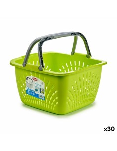 Korb Mit Griffen Schwarz Stahl 29 x 19,5 x 32 cm (8 Stück) | Tienda24 Tienda24.eu