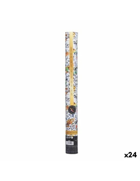 Canhão de confetti Multicolor Papel Cartão Plástico 5 x 79 x 5 cm (24 Unidades) | Tienda24 Tienda24.eu