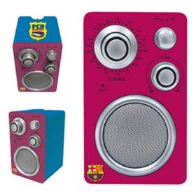 Rádio Portátil F.C. Barcelona Grená de F.C. Barcelona, Raios - Ref: S2004006, Preço: 16,58 €, Desconto: %