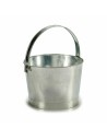 Vaso Secchio Argentato Zinco 25 x 30 x 26,5 cm (12 Unità) da Ibergarden, Vasi tradizionali - Ref: S3623081, Precio: 48,09 €, ...