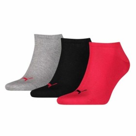 Ankle Sports Socks Puma SNEAKER (3 pairs) Grey Black Red Multicolour by Puma, Socks - Ref: S2005698, Price: 12,38 €, Discount: %